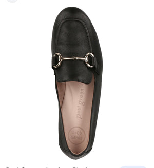 Paul Green black leather loafers 2596-00